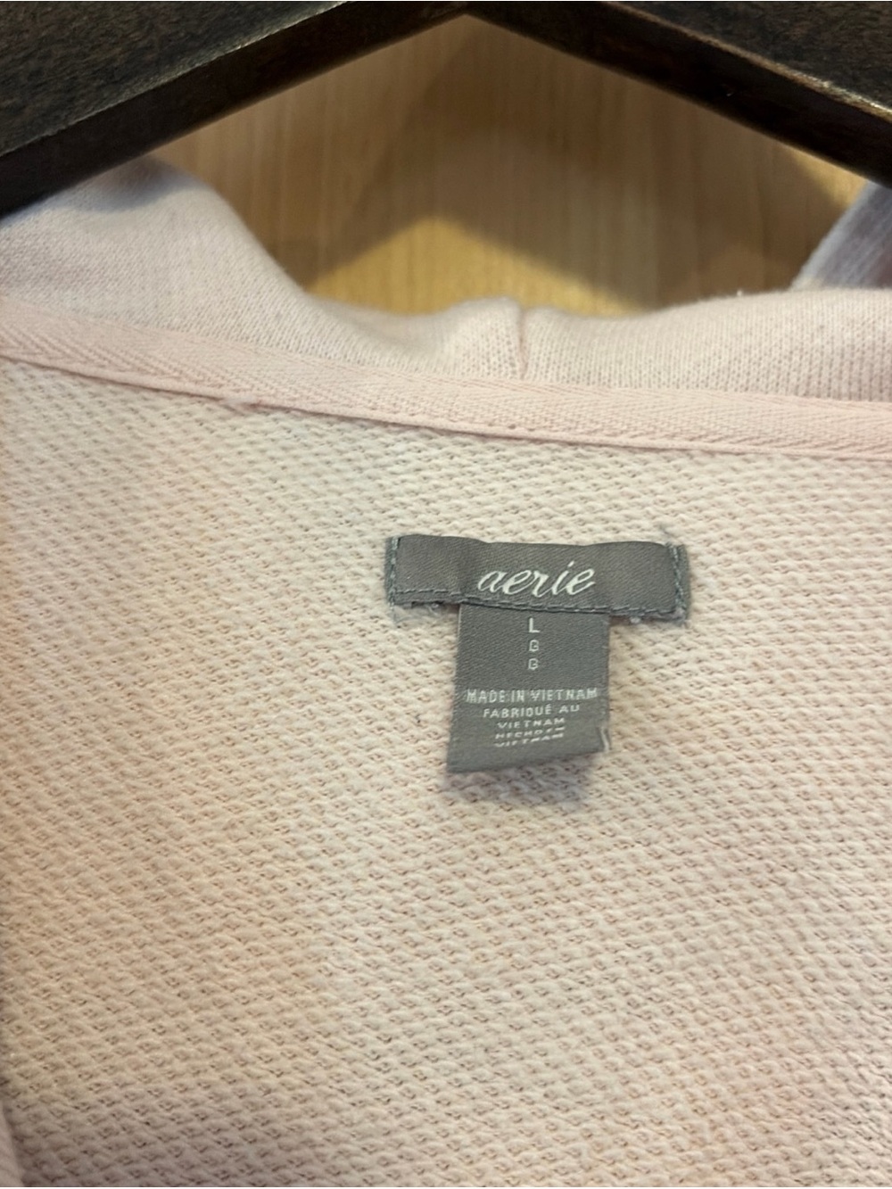 Lot Of 4 Aerie Pullover Crewneck Sweatshirt Large Oversized Pink Gray - Picture 10 of 11